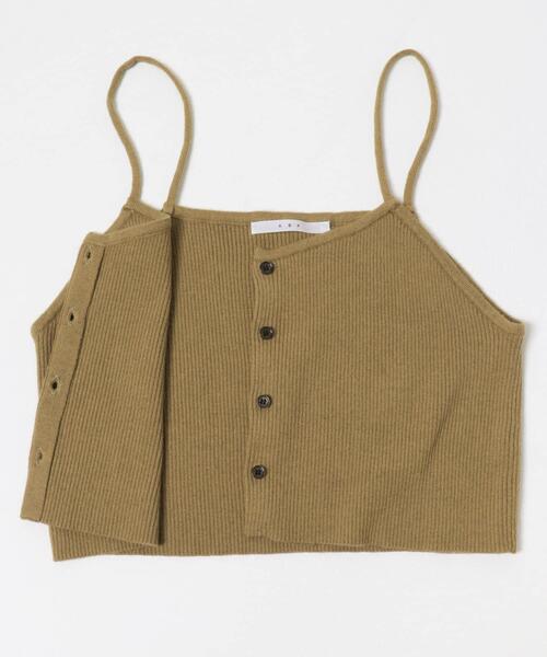 KBF（ケイビーエフ）の「ビスチェSETニット（ニット/セーター・レディース・チャコールグレー/ダークブラウン/ベージュ系その他・ONE）」の18枚目の写真