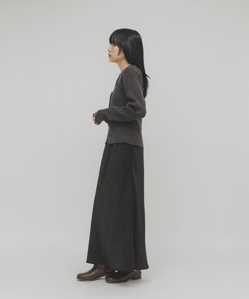 KBF（ケイビーエフ）の「ビスチェSETニット（ニット/セーター・レディース・チャコールグレー/ダークブラウン/ベージュ系その他・ONE）」の6枚目の写真