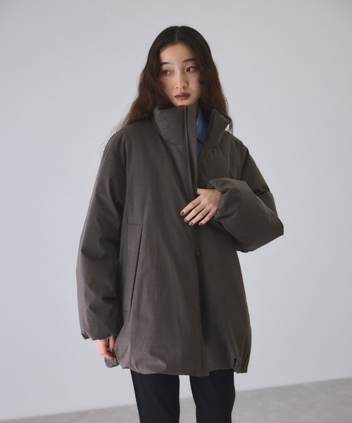 サステナブル】ウールMIXミドルダウン/撥水（ダウンジャケット/コート