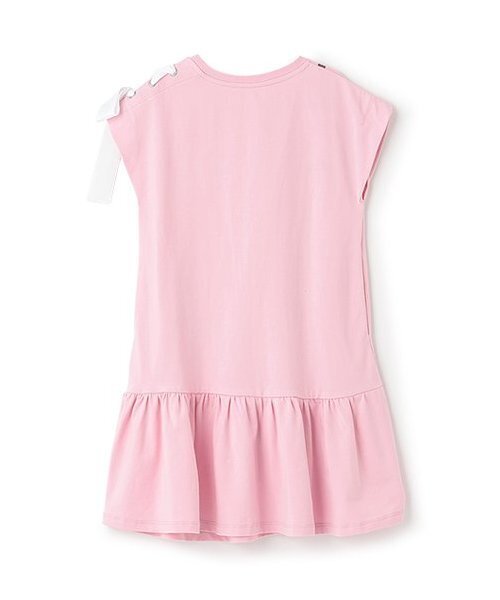 kate spade new york kids（ケイトスペードニューヨーク）の「【人気商品再入荷】【直営店で取り扱い無し】トロンプルイユフローラルクロスボディワンピース（ワンピース・キッズ・ピンク/ブラック・110cm/120cm/90cm/100cm/130cm）」の3枚目の写真