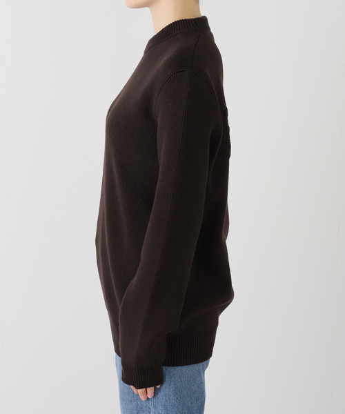GOLDEN GOOSE(ゴールデングース)の「*GOLDEN GOOSE REGULAR CREW NECK LOGO(ニット/セーター・レディース・アイボリー/ブラウン・FREE)」の17枚目の写真