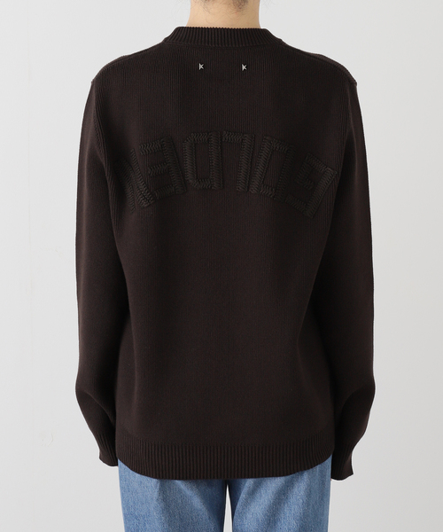 GOLDEN GOOSE(ゴールデングース)の「*GOLDEN GOOSE REGULAR CREW NECK LOGO(ニット/セーター・レディース・アイボリー/ブラウン・FREE)」の18枚目の写真