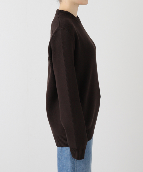GOLDEN GOOSE(ゴールデングース)の「*GOLDEN GOOSE REGULAR CREW NECK LOGO(ニット/セーター・レディース・アイボリー/ブラウン・FREE)」の19枚目の写真