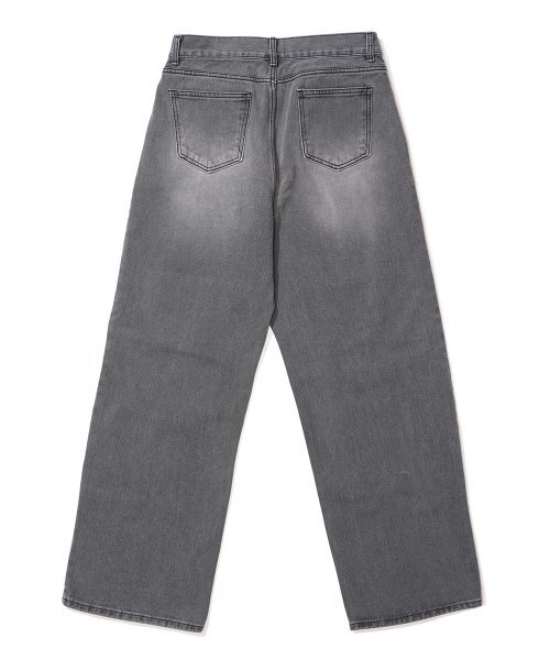 GAKKAI UNIONS(ガッカイユニオンズ)の「デミジワイドデニムパンツグレー(デニムパンツ・レディース・その他・SMALL/MEDIUM/LARGE)」の5枚目の写真