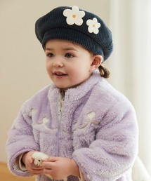 moimoln（モイモルン）の「フラワーベレー帽（ハンチング/ベレー帽・キッズ）」