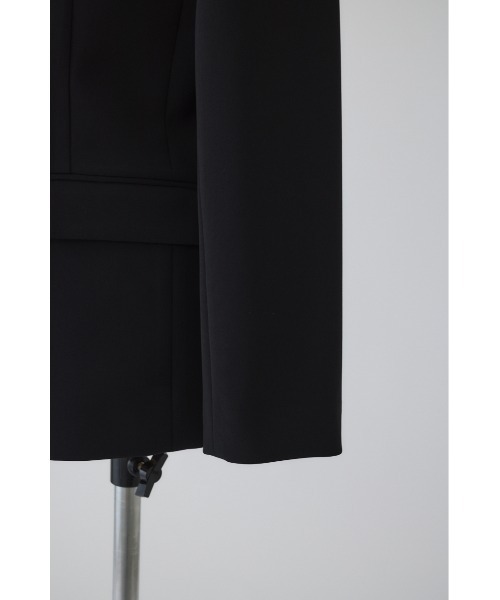 RIM.ARK(リムアーク)の「Double cloth wrapped JK ダブルクロスラップドジャケット(テーラードジャケット・レディース・ネイビー/ブラック・36/38)」の7枚目の写真