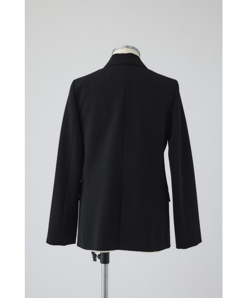RIM.ARK(リムアーク)の「Double cloth wrapped JK ダブルクロスラップドジャケット(テーラードジャケット・レディース・ネイビー/ブラック・36/38)」の9枚目の写真