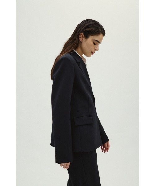 RIM.ARK(リムアーク)の「Double cloth wrapped JK ダブルクロスラップドジャケット(テーラードジャケット・レディース・ネイビー/ブラック・36/38)」の13枚目の写真