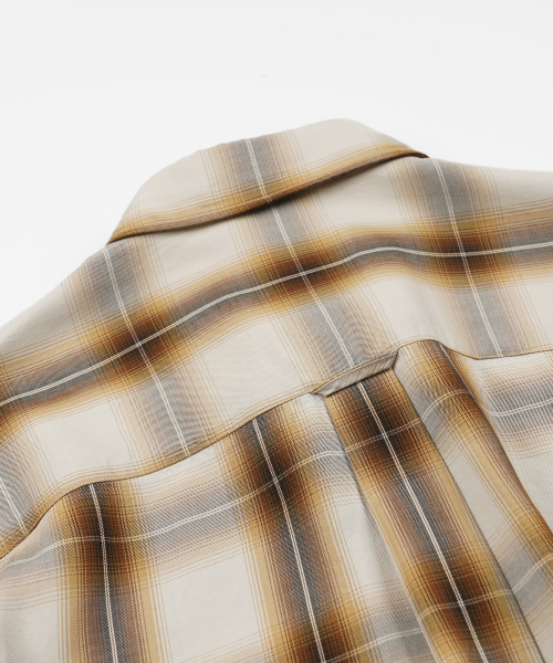 FRIZMWORKS(フリズムワークス)の「LYOCELL CHECK RELAXED SHIRT _ BEIGE(シャツ/ブラウス・メンズ・その他・SMALL/MEDIUM/LARGE/X-LARGE)」の7枚目の写真