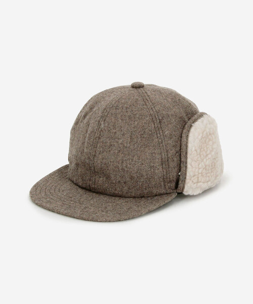 DANTON(ダントン)の「DANTON | ボア 6パネルキャップ(キャップ・レディース・ブラウン/ブラック・F)」の1枚目の写真