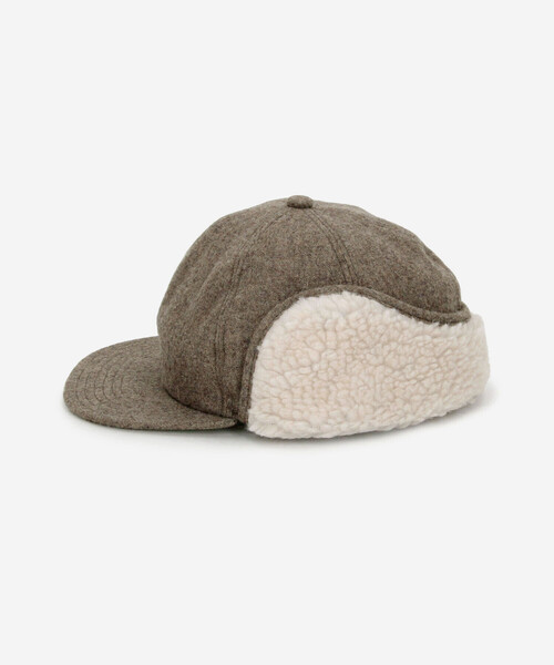 DANTON(ダントン)の「DANTON | ボア 6パネルキャップ(キャップ・レディース・ブラウン/ブラック・F)」の5枚目の写真