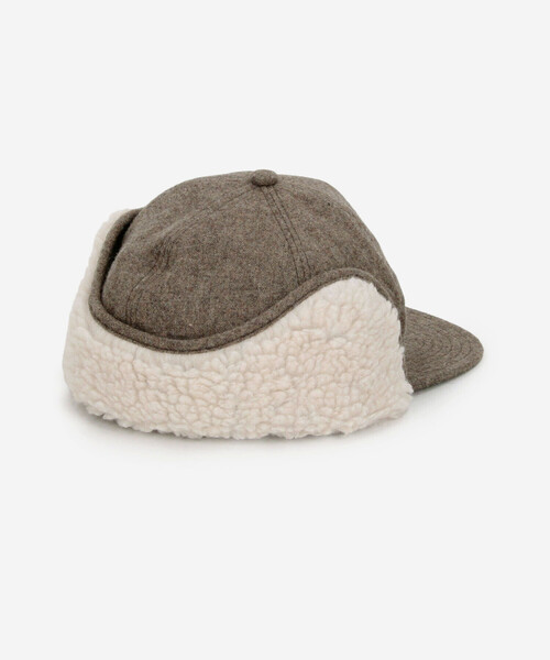 DANTON(ダントン)の「DANTON | ボア 6パネルキャップ(キャップ・レディース・ブラウン/ブラック・F)」の6枚目の写真