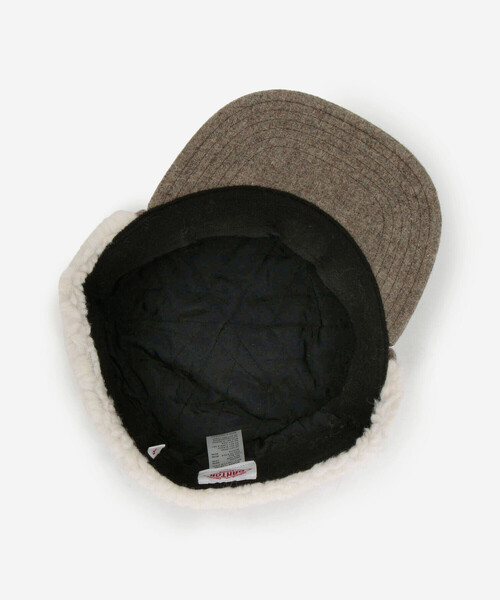 DANTON(ダントン)の「DANTON | ボア 6パネルキャップ(キャップ・レディース・ブラウン/ブラック・F)」の9枚目の写真