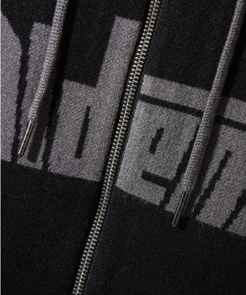 DIMITRI BLACK（ディミトリブラック）の「VLAD TYPE-A ラグランアートワークニットフードジップアップ_ブラック（ニット/セーター・レディース・その他・MEDIUM/LARGE/X-LARGE）」の7枚目の写真