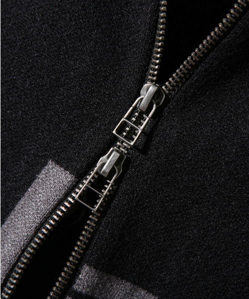 DIMITRI BLACK（ディミトリブラック）の「VLAD TYPE-A ラグランアートワークニットフードジップアップ_ブラック（ニット/セーター・レディース・その他・MEDIUM/LARGE/X-LARGE）」の8枚目の写真