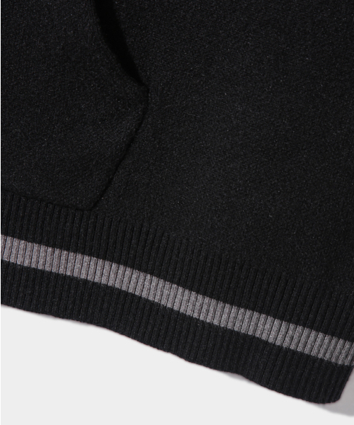 DIMITRI BLACK（ディミトリブラック）の「VLAD TYPE-A ラグランアートワークニットフードジップアップ_ブラック（ニット/セーター・レディース・その他・MEDIUM/LARGE/X-LARGE）」の11枚目の写真