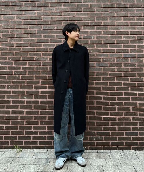 MUSINSA STANDARD（ムシンサスタンダード）の「デイリーバルマカンコート[ブラック]（チェスターコート・メンズ・その他・MEDIUM/LARGE/X-LARGE/XX-LARGE）」の21枚目の写真
