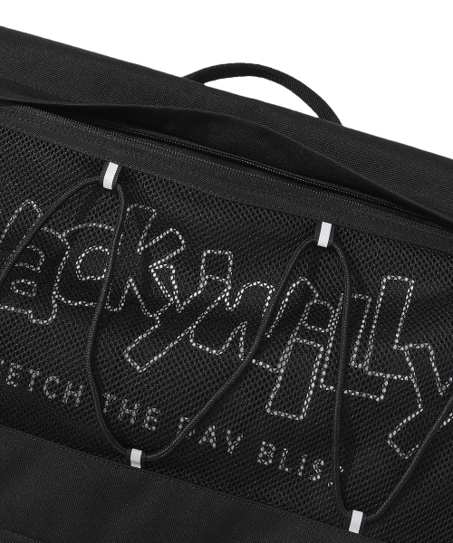 Wacky WiLLy（ワッキーウィリー）の「[25SS] メッシュストリングメッセンジャーバッグ ブラック（メッセンジャーバッグ・レディース・その他・F）」の8枚目の写真