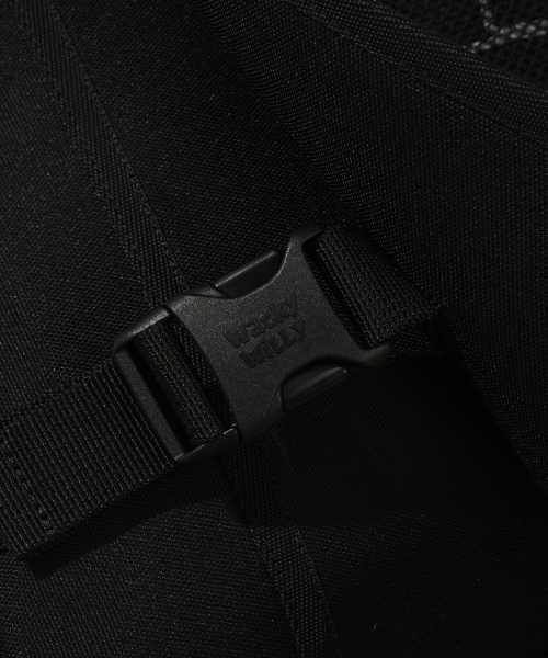 Wacky WiLLy（ワッキーウィリー）の「[25SS] メッシュストリングメッセンジャーバッグ ブラック（メッセンジャーバッグ・レディース・その他・F）」の9枚目の写真