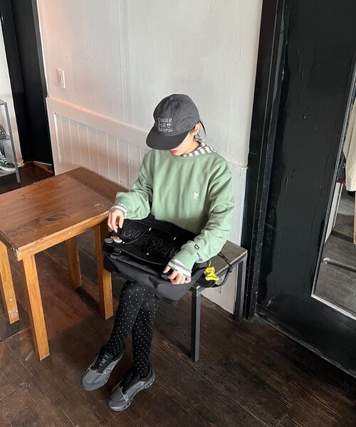 Wacky WiLLy（ワッキーウィリー）の「[25SS] メッシュストリングメッセンジャーバッグ ブラック（メッセンジャーバッグ・レディース・その他・F）」の22枚目の写真