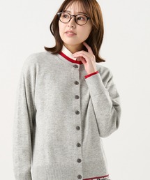 TOKYO SHIRTS | 【Pitta Re:)】 ニット レイヤード風 クルーネック カーディガン(カーディガン/ボレロ)