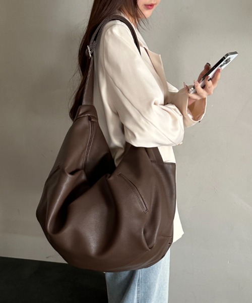 セール】WEGO/タックポケットBIGショルダー（ショルダーバッグ）｜WEGO