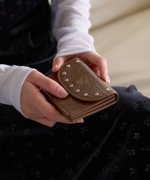 UNE MANSION（ユヌマンション）の「シルバースタッズビンテージカードケース財布（財布）」