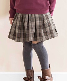 Noeil aime BeBe | タータンチェックインナーパンツ付きスカート(スカート)