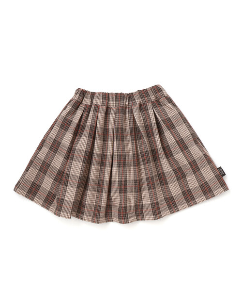 Noeil aime BeBe（ノイユエイムベベ）の「タータンチェックインナーパンツ付きスカート（スカート・キッズ・ブラウン系その他・120cm/110cm/130cm/100cm）」の8枚目の写真