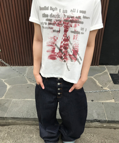 KICHUL(キチョル)の「Midnight Raw Wide Denim Pants (Indigo)(デニムパンツ・メンズ・その他・SMALL/MEDIUM/LARGE)」の2枚目の写真