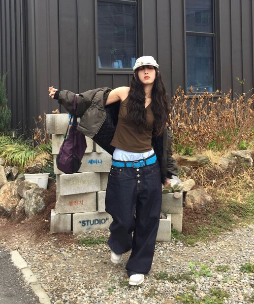 KICHUL(キチョル)の「Midnight Raw Wide Denim Pants (Indigo)(デニムパンツ・メンズ・その他・SMALL/MEDIUM/LARGE)」の10枚目の写真