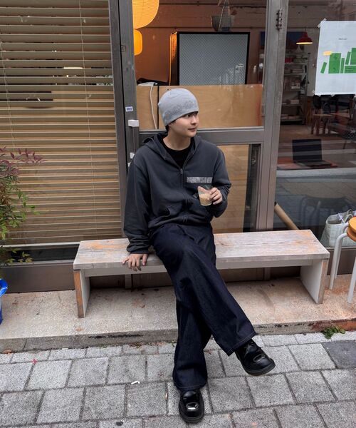KICHUL(キチョル)の「Midnight Raw Wide Denim Pants (Indigo)(デニムパンツ・メンズ・その他・SMALL/MEDIUM/LARGE)」の15枚目の写真