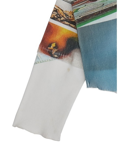 Ameri（アメリ）の「EMOTIONAL COLLAGE RIB TOP（Tシャツ/カットソー・レディース・マルチ・SMALL/MEDIUM）」の17枚目の写真