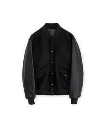 BROWNYARD（ブラウンヤード）の「バスティジャケット、ブラック（スタジャン）」