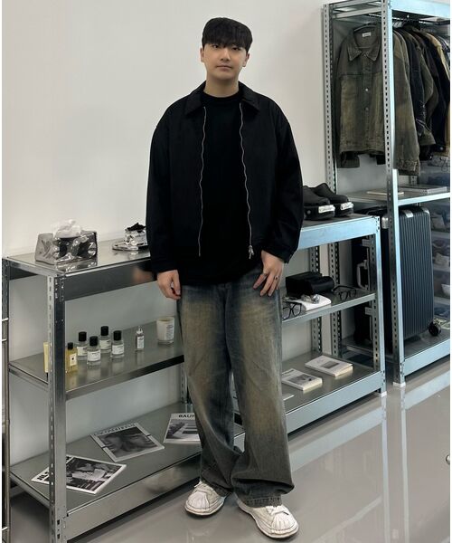 BLACK MOMENT（ブラックモーメント）の「フェイクスエードジップアップジャケット[ブラック]（ライダースジャケット・メンズ・ブラック・SMALL/MEDIUM/LARGE）」の8枚目の写真