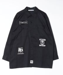 Children of the discordance / STUDS EMBROIDERY LS SHIRT / DISSH-019L