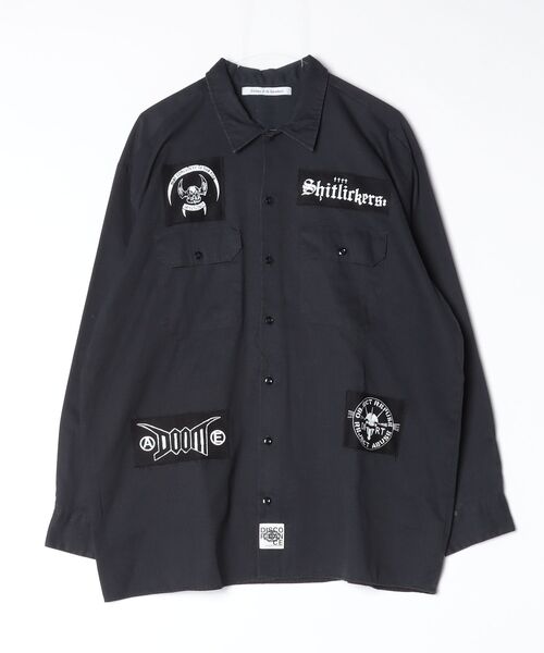 Children of the discordance（チルドレン オブ ザ ディスコ-ダンス）の「Children of the discordance / STUDS EMBROIDERY LS SHIRT / DISSH-019L（シャツ/ブラウス・メンズ・ホワイト系その他/ホワイト・3/2）」の2枚目の写真