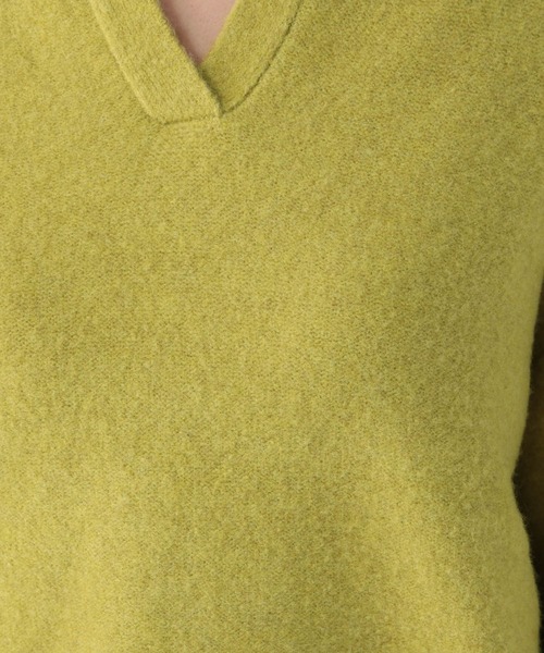 Elura（エルーラ）の「襟付きニット/636906（ニット/セーター・レディース・ホワイト/イエロー/グレー・FREE）」の19枚目の写真