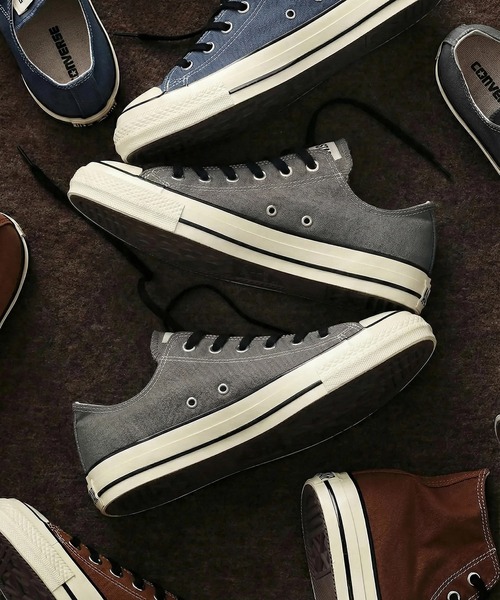CONVERSE(コンバース)の「【CONVERSE】ALL STAR AGED CL OX(スニーカー・メンズ・ブラウン/ブルー/グレー/カーキ/オレンジ/ブルー系その他2・4/4.5/5/5.5/6.5/8/8.5/9/7.5/7)」の2枚目の写真