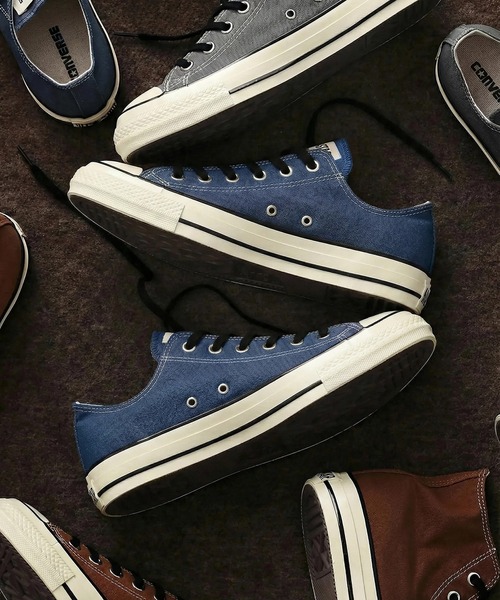 CONVERSE(コンバース)の「【CONVERSE】ALL STAR AGED CL OX(スニーカー・メンズ・ブラウン/ブルー/グレー/カーキ/オレンジ/ブルー系その他2・4/4.5/5/5.5/6.5/8/8.5/9/7.5/7)」の1枚目の写真