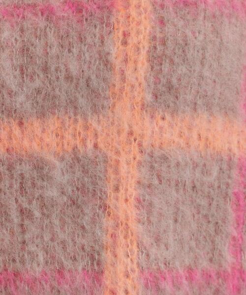 Cutie Blonde（キューティーブロンド）の「【S-LL】女性らしさ漂う ふわふわチェック柄ニット（ニット/セーター・レディース・ホワイト系2/ネイビー系1/ピンク系・01/02/04/03）」の15枚目の写真