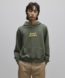 ROLLINGSTUDIOS（ローリングスタジオ）の「SOFT COTTON HOODIE SAGE GREEN（パーカー）」