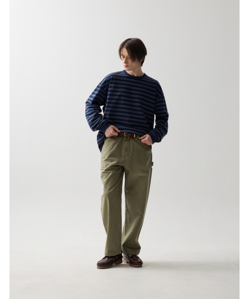 NAMERCLOTHING(ネイマークローディング)の「ORDINARY STRIPE LONGSLEEVE NAVY(Tシャツ/カットソー・レディース・その他・MEDIUM/LARGE/X-LARGE)」の2枚目の写真