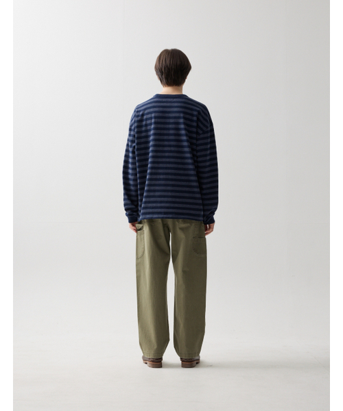 NAMERCLOTHING(ネイマークローディング)の「ORDINARY STRIPE LONGSLEEVE NAVY(Tシャツ/カットソー・レディース・その他・MEDIUM/LARGE/X-LARGE)」の4枚目の写真