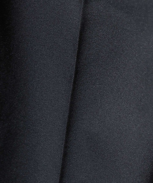 ANPAS（アンパス）の「Poly Serge Pull-on Trousers/ポリサージワイドイージートラウザーパンツ スラックス ボトムス メンズ テーパード（スラックス・メンズ・チャコールグレー/ブラック/グリーン/ブラウン・S/M/L/LL）」の7枚目の写真