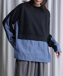 レイヤードデザイントップス