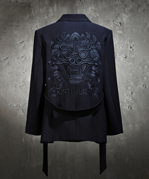 KIRTIMUKHA（キールティムカ）の「Big embroidered robe blazer（テーラードジャケット）」