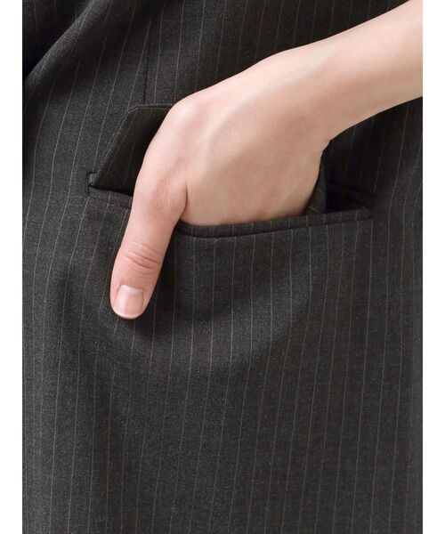 LAGUNAMOON（ラグナムーン）の「カフスダブルテーラードジャケット セットアップ（テーラードジャケット・レディース・グレー/チャコールグレー/ベージュ・FREE）」の17枚目の写真