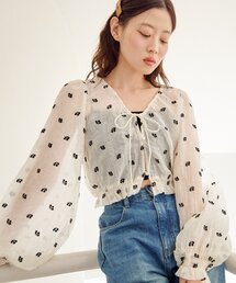 Kastane | フラワーステッチブラウス(シャツ/ブラウス)