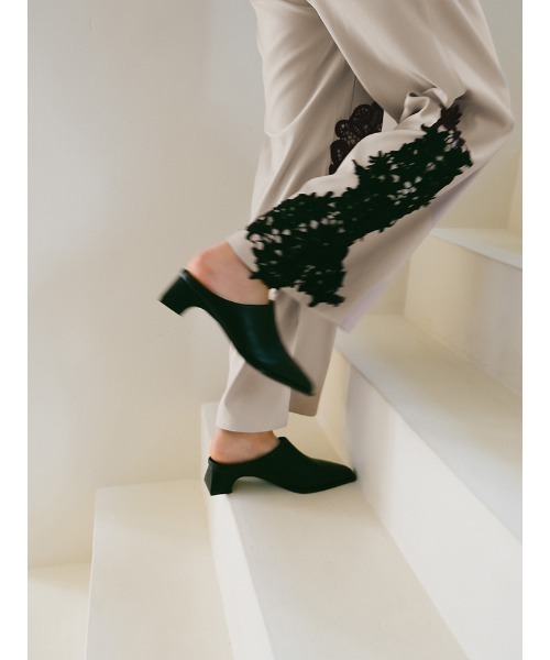 sahara(サハラ)の「Lace Layout Pants/レースレイアウトパンツ(スラックス・レディース・ブラック/ブラウン/ベージュ・FREE)」の15枚目の写真